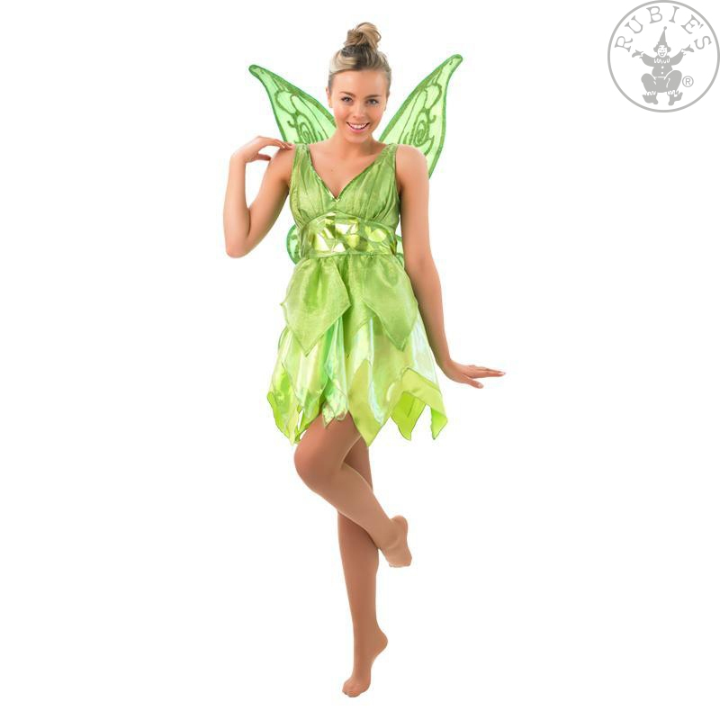 Karnevalové kostýmy - Adult Tinkerbell -kostým s křídly