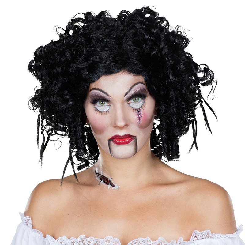 Paruky - Gothic Doll Wig