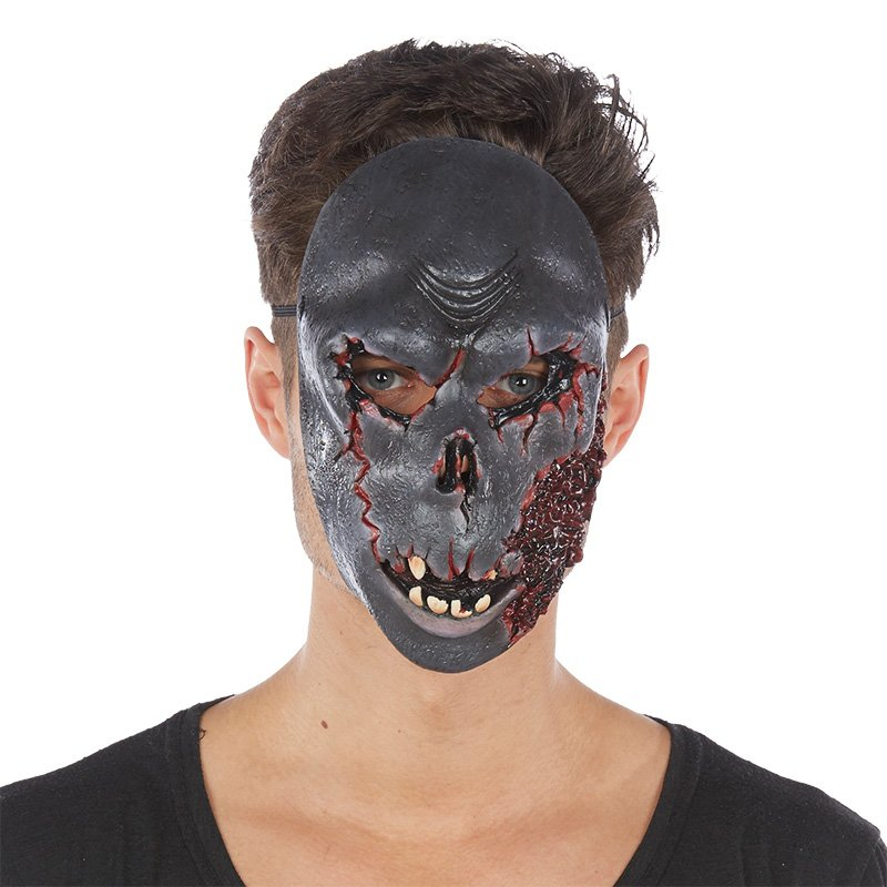 Karnevalové masky, latexové masky - Maska Zombie - Vlkodlak