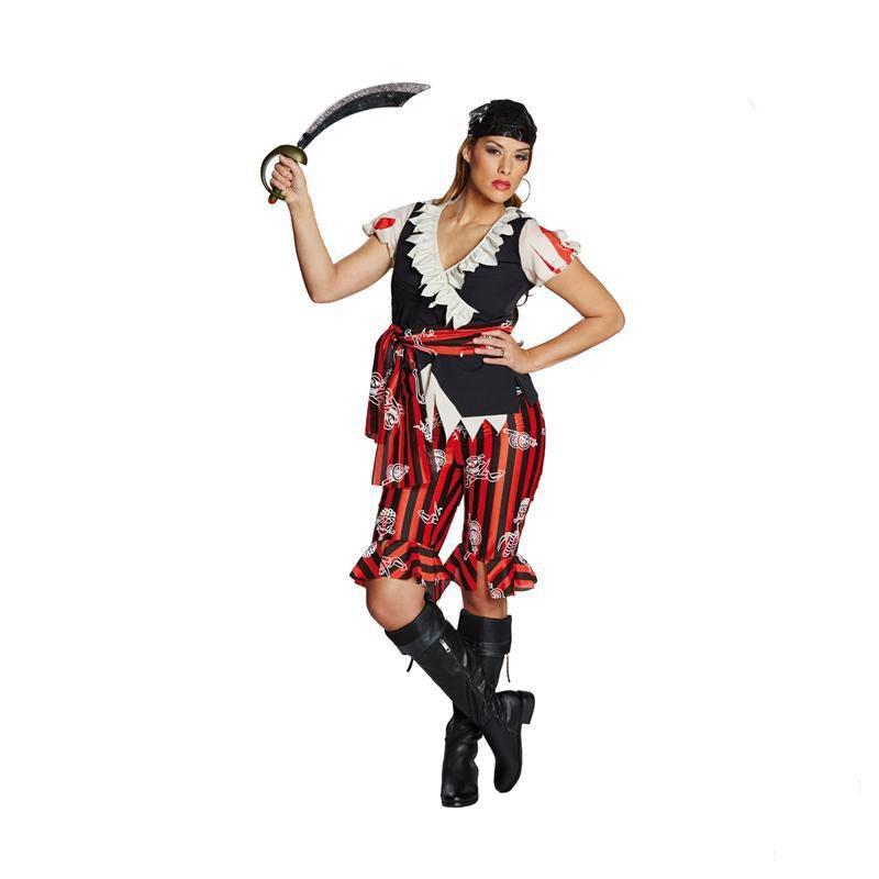 Karnevalové kostýmy - Rubies Deutschland Pirátka - dámský karnevalový  kostým