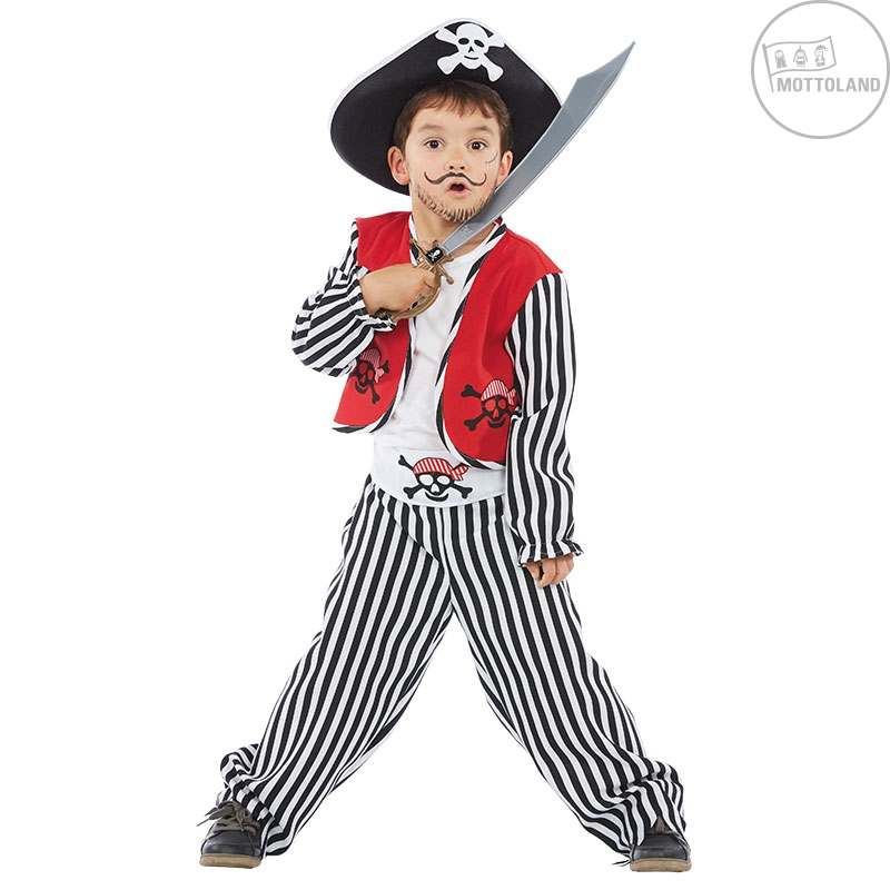 Karnevalové kostýmy - Mottoland Malý pirát Ben - dětský kostým na karneval