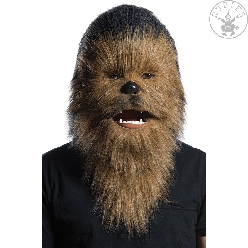 Karnevalové masky, latexové masky - Chewbacca Moving Mouth Mask