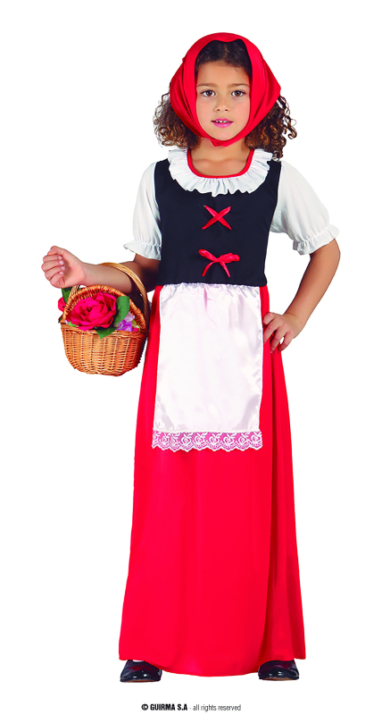 Karnevalové kostýmy - Fiestas Guirca Červená Karkulka  - kostým na karneval