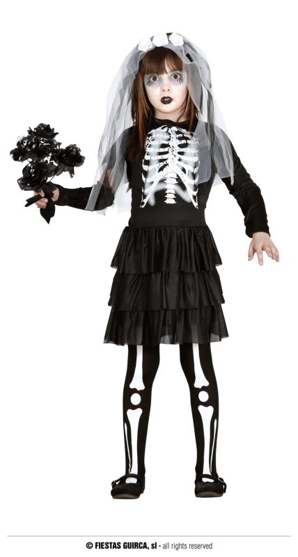 Karnevalové kostýmy - Fiestas Guirca Mrtvolná nevěsta kostým na halloween