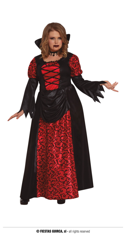 Karnevalové kostýmy - Fiestas Guirca Vampiress - dámský kostým na halloween