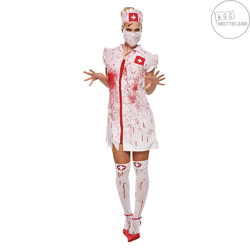 Karnevalové kostýmy - Mottoland Krvavá sestřička dámský kostým na halloween