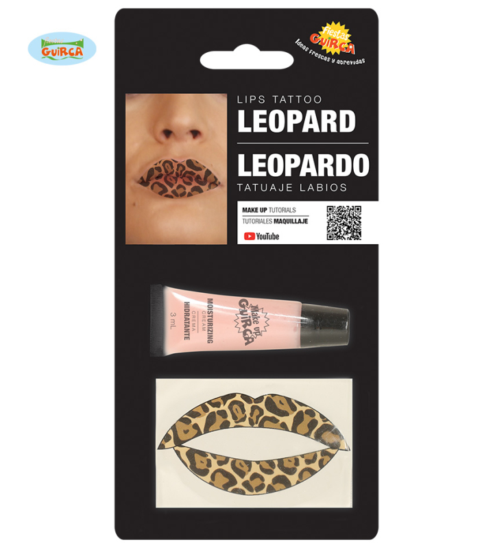Líčidla a kosmetika - Fiestas Guirca Tetování na rty leopard