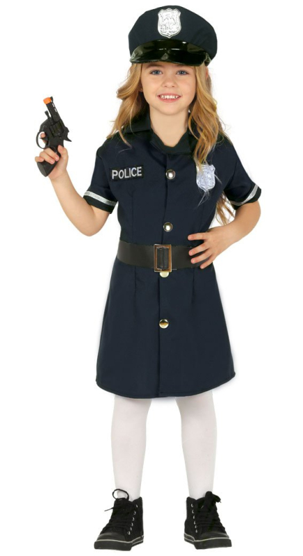 Karnevalové kostýmy - Fiestas Guirca Dívčí kostým policistka