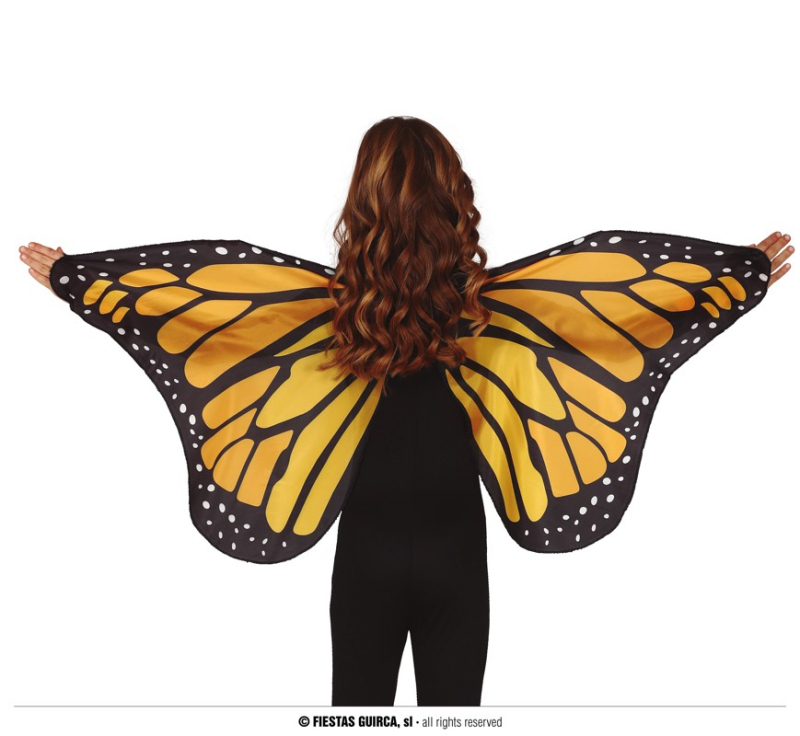 Doplňky na karneval - Fiestas Guirca Křídla motýlí 110 x 50 cm