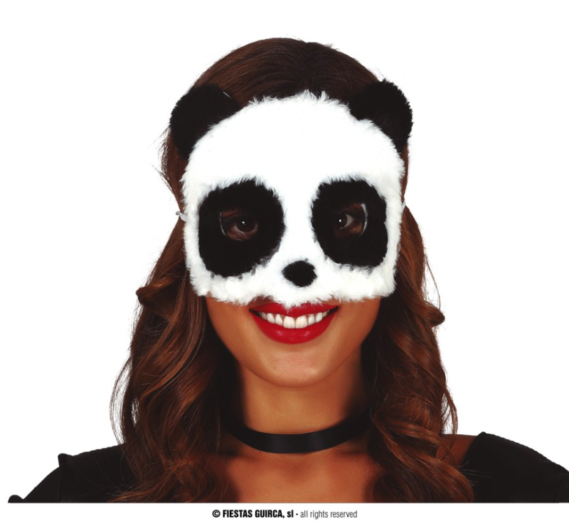 Karnevalové masky, latexové masky - Fiestas Guirca Panda - maska