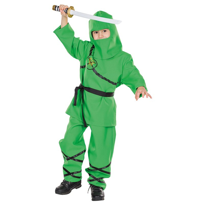 Karnevalové kostýmy - Rubies Deutschland Karnevalový kostým Ninja zelený