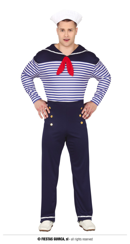 Karnevalové kostýmy - Fiestas Guirca Pánský kostým námořník