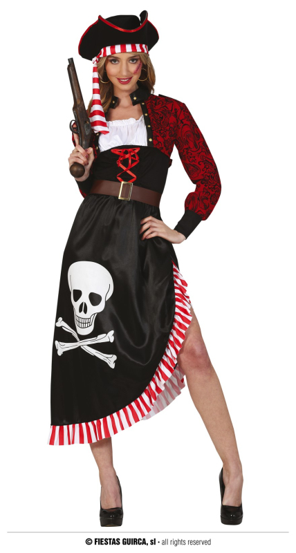 Karnevalové kostýmy - Fiestas Guirca Dámský pirátský kostým