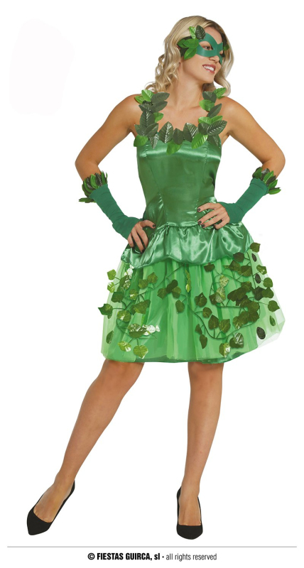 Karnevalové kostýmy - Fiestas Guirca Lístková víla zelená