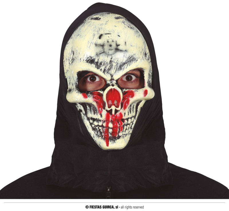 Doplňky dle zaměření - Fiestas Guirca SKULL maska s kapucí