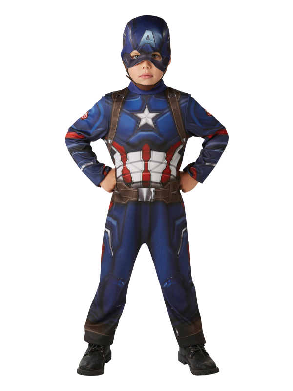 Karnevalové kostýmy - Rubies Captain America Classic dětský kostým