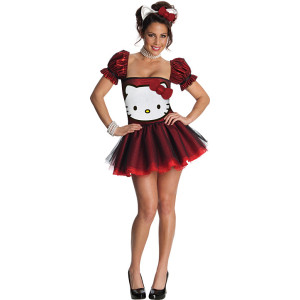 Kostým Hello Kitty Red Glitter - licenční kostým D