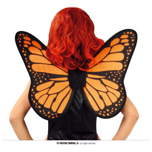 Fiestas Guirca Křídla motýlí černo-oranžová