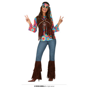 Fiestas Guirca Dámský kostým Hippie dívka