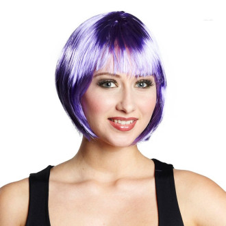 Trixy fialová - karnevalová paruka