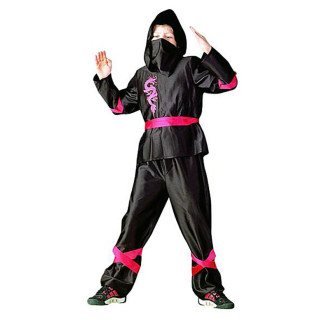 Rubies Deutschland Ninja red - kostým D