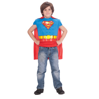 Kostým - Superman Muscle Chest Sh. 5 - 7 roků - licenční kostým X