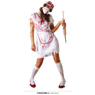 Fiestas Guirca Kostým zdravotní sestra - ZOMBIE