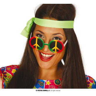 Fiestas Guirca Brýle Hippie