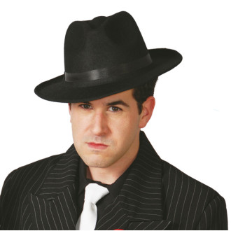 Fiestas Guirca Klobouk gangsterský černý