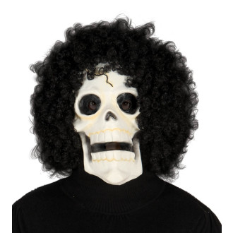 Fiestas Guirca Maska SKULL s vlasy D