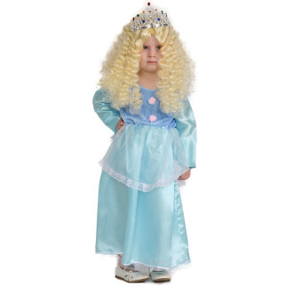 Kostým bleděmodré princezny