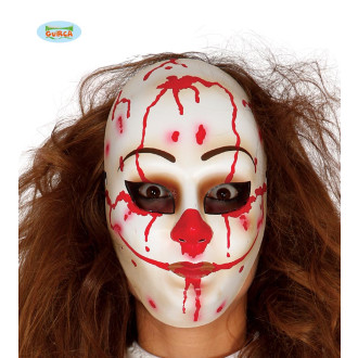 Fiestas Guirca Maska klauna - halloween