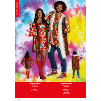 Rubies Deutschland Flower Power - dámský kostým
