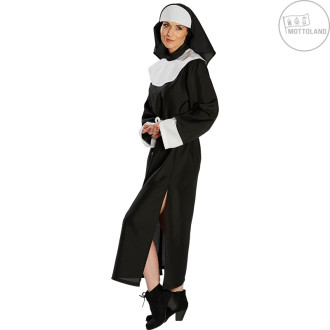 Mottoland Nun - kostým jeptišky s pokrývkou hlavy X