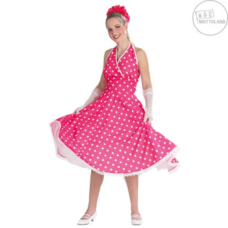 Mottoland Petticoat dress pink - kostým