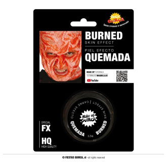 Fiestas Guirca Efekt ohořelé kůže