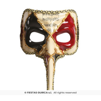 Fiestas Guirca Benátská maska s nosem - muzika