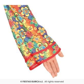 Fiestas Guirca Dámský kostým hippie s vestou