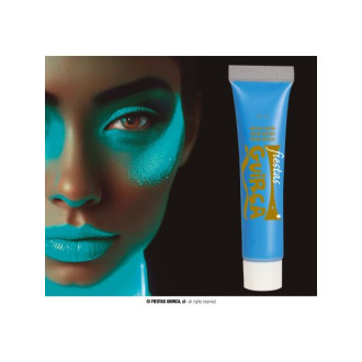 Fiestas Guirca Make up neonový modrý