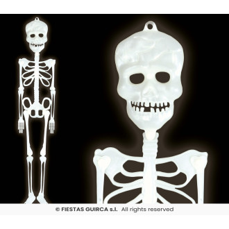Fiestas Guirca Fluoreskující kostra 75cm