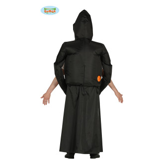 Fiestas Guirca Kostým s smrtí za zády na halloween