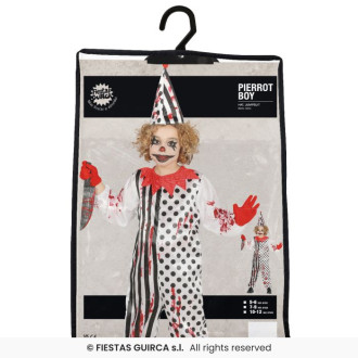 Fiestas Guirca Zombie klaun - dětský kostým na halloween