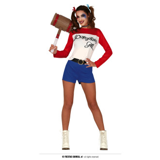 Fiestas Guirca Kostým dámský Harley Quinnie