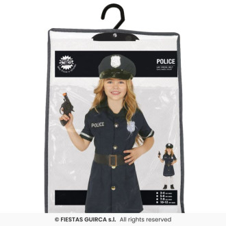 Fiestas Guirca Dívčí kostým policistka