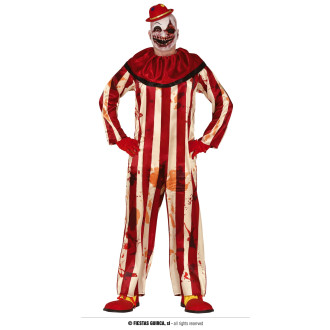Fiestas Guirca Kostým na halloween KILLER CLOWN