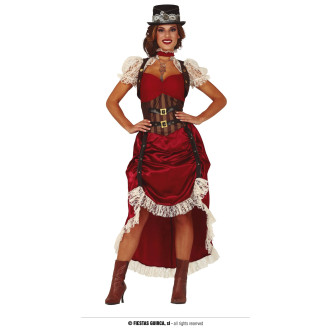 Fiestas Guirca Dámský kostým Steampunk
