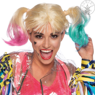 Dámská paruka Harley Quinn Birds of Prey Wig