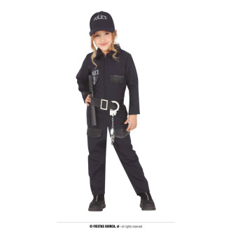 Fiestas Guirca Kostým policista, policistka