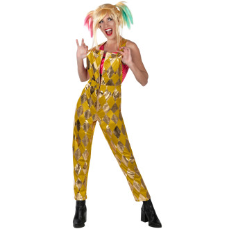 Kostým Harley Quinn Birds of Prey Gold