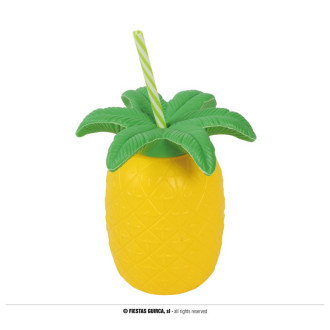 Fiestas Guirca Ananas - pohár se slámkou